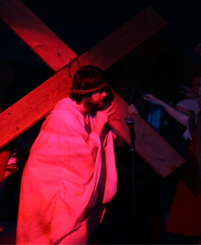 Jesus Carries His Cross